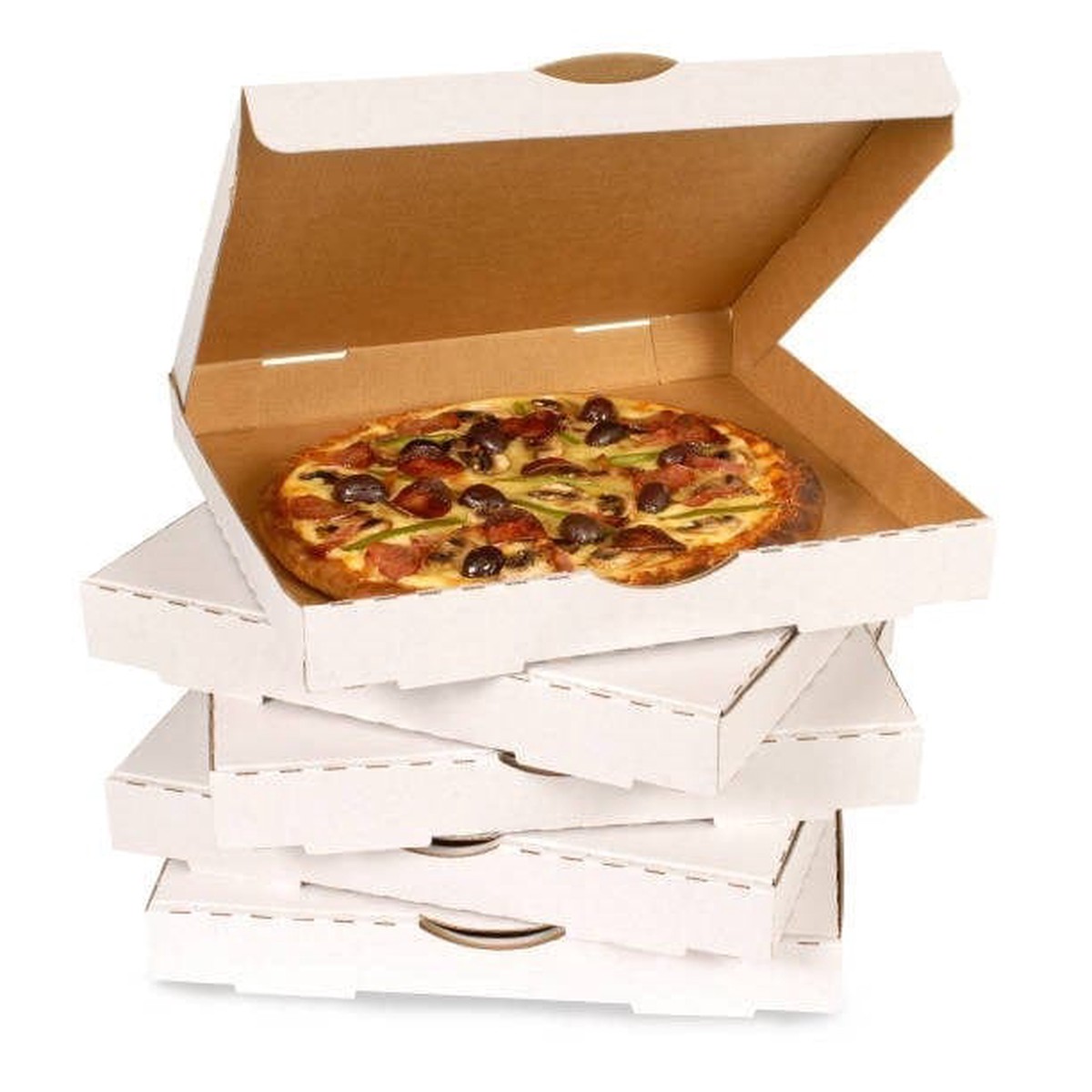 89053 Pizza Boxes, 15″ x 15″ x 1.75″, 50 pcs – Sturdy and Customizable | Denson CFE