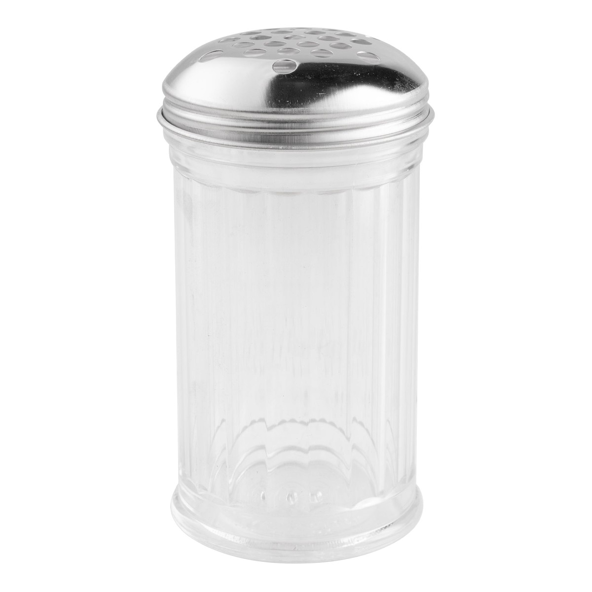 American Metalcraft Cheese / Spice Shaker, Extra Large Holes, 12 oz, Plastic/Stainless Steel – SAN319