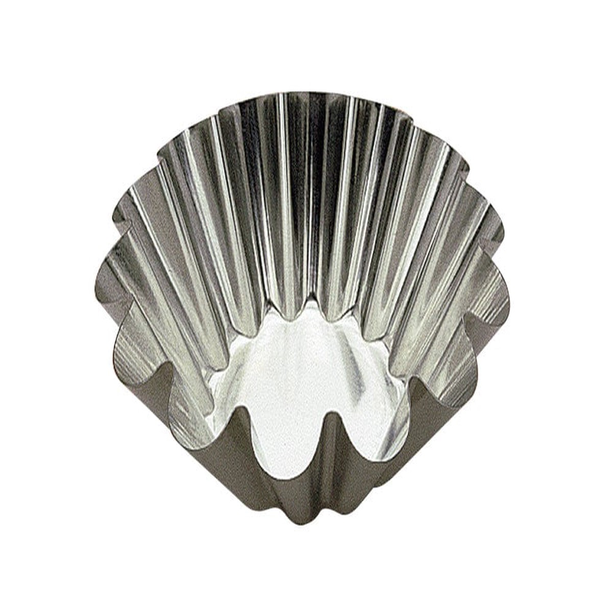 Browne 80123020 GOBEL Brioche Large Mold Wide Ribs 16×5.5cm 6.3×2.2 Inch Tin | Denson CFE