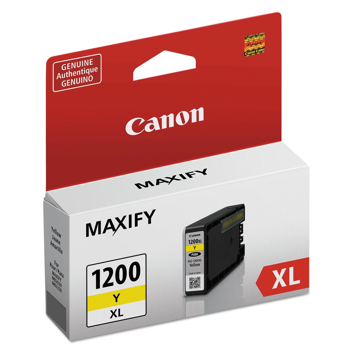 Canon 9198B001 (PGI-1200XL) High-Yield Ink, 935 Page-Yield, Yellow (CNM9198B001)