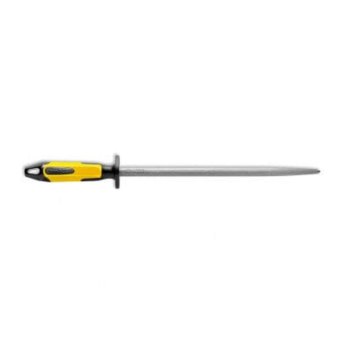 F.Dick 731713068 Sharpening Steel Round Regular-Cut Yellow/Black 12″ | Denson CFE