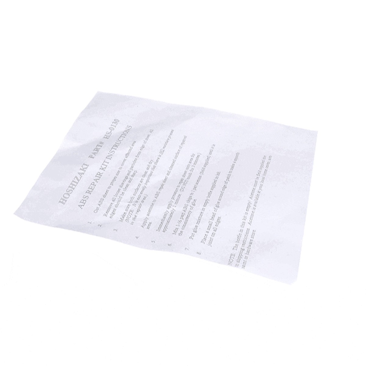 Hoshizaki 3A1632-01 Abs Repair Kit Instr (HOS3A1632-01)