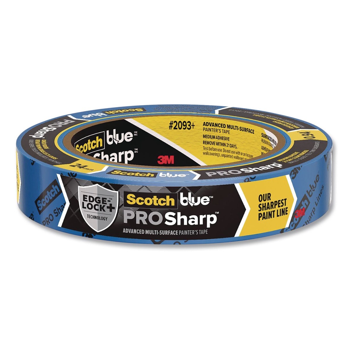 ScotchBlue PROSharp Painter’s Tape, 3″ Core, 0.94″ x 60 yds, Blue (MMM209324EC)