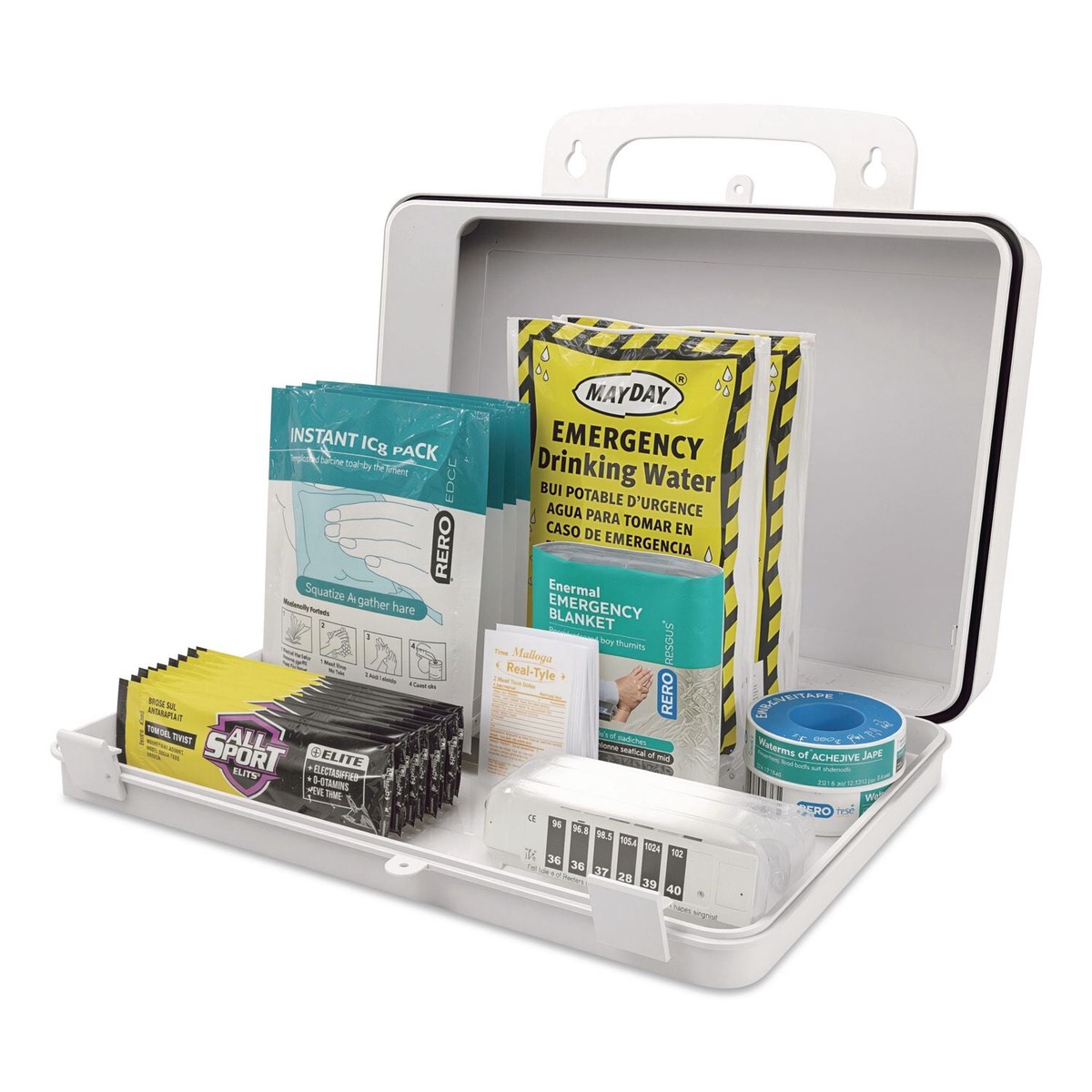 SUREFILL Heat Stress Kit – Medium Plastic Case, 12 Pieces (AOHSFHS10W)