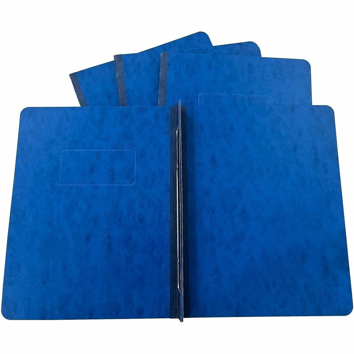 Business Source Letter Report Cover, 3″ Folder Capacity, 8 1/2″ x 11″, Dark Blue, 0% Recycled (BSN80573)