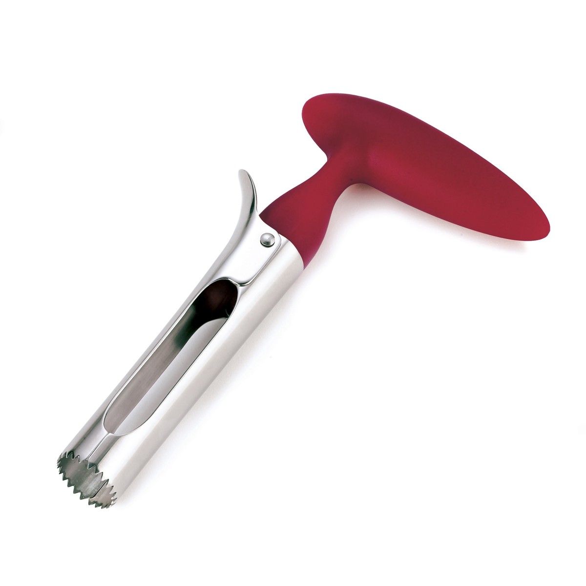 Cuisipro Apple Corer, 7″, Stainless Steel/Red Plastic – 747150