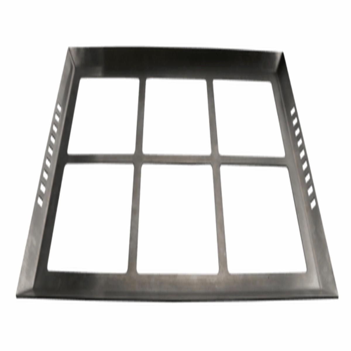 G.E.T. ST11712017 Strata Square Serving Tray, 15.5 in x 15.5 in, Stainless Steel | Denson CFE