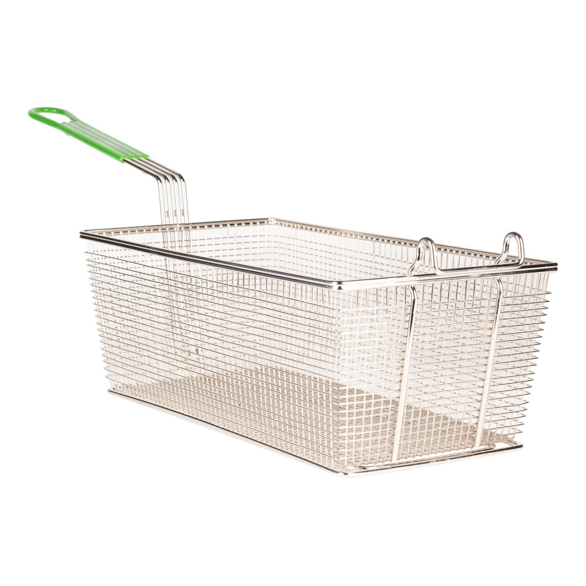 Prince Castle Fry Basket, 13.25″ x 5.5″ x 5.5″, Plastisol Handle – 77-P