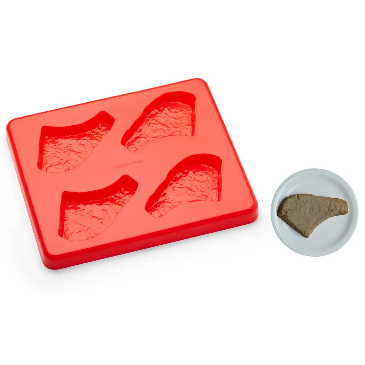 Puree Food Molds Puree Pork Chop Mold with Lid, Serves 4. Red – PFM9