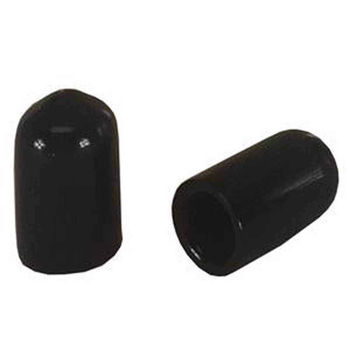 Spill-Stop Dust Cap for Chrome Pourer Series 282 and 285, 1/2″ Long, Black (144-pack) – 301-02