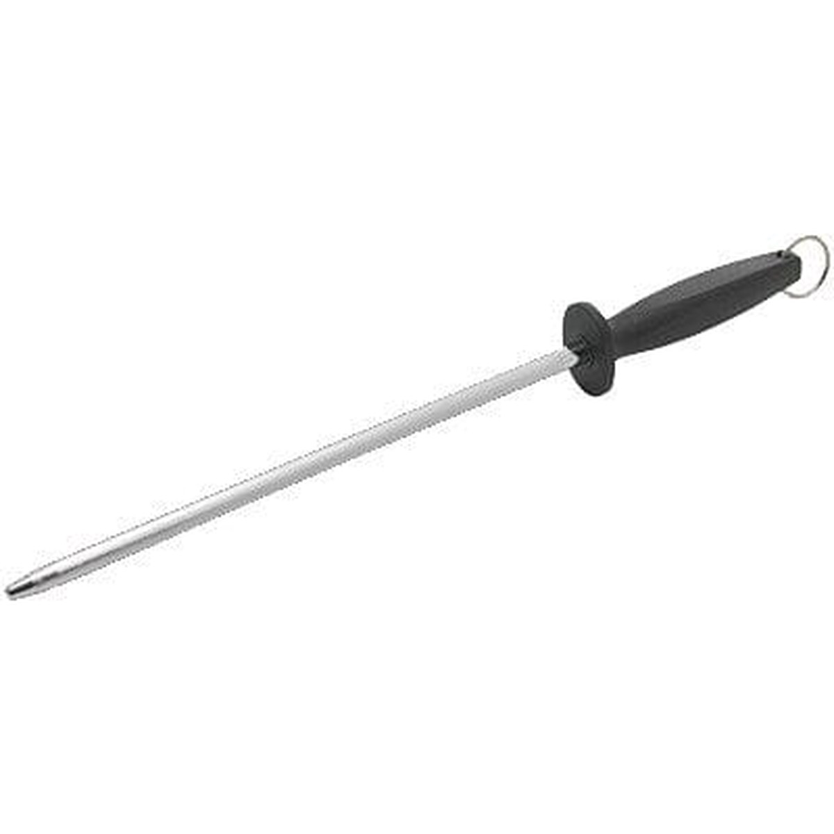 Winco KFP-123 Acero 12 Inch Diamond Coated Sharpening Steel Rod for Precision Edge | Denson CFE