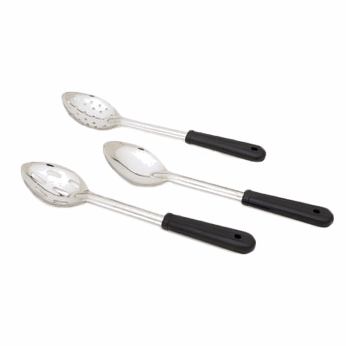 Basting Spoon, 13″,L, solid, Bakelite handle, stainless stee