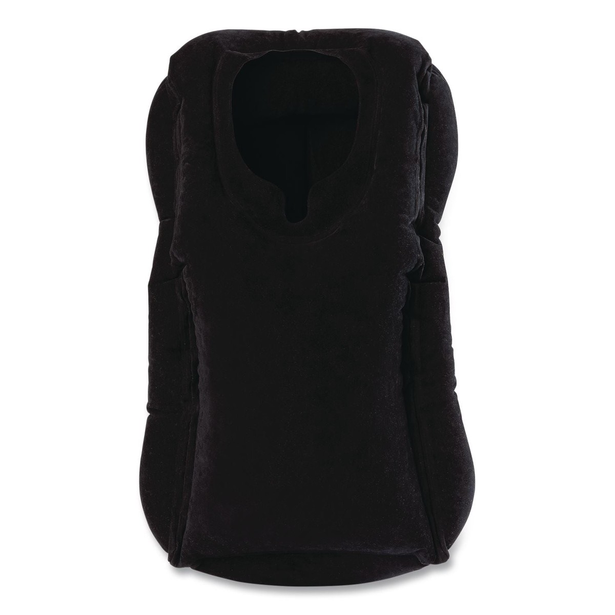 Brookstone Inflatable Neck Pillow, One Size Fits Most, Black (BKTBCPP0008)