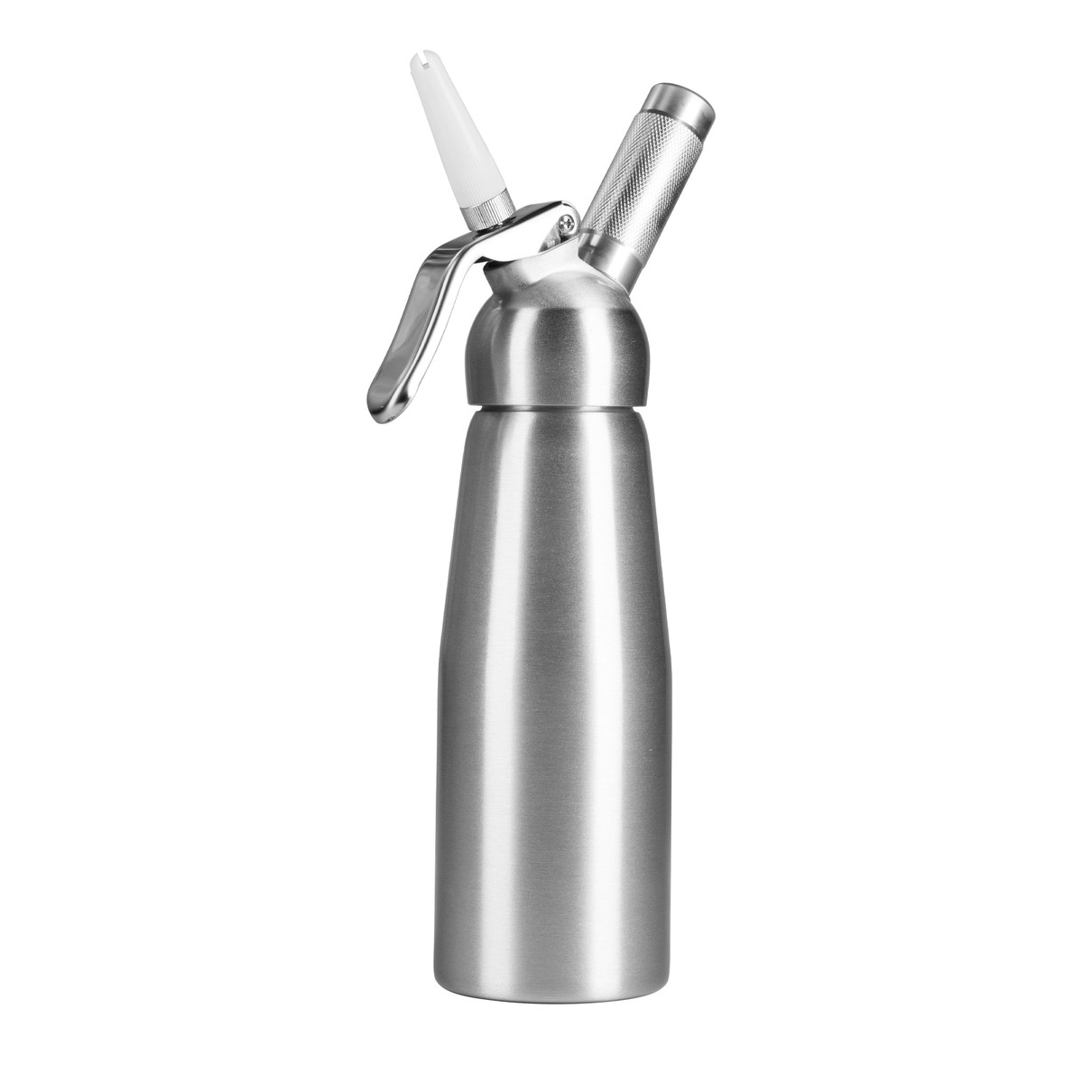 Browne Whipped Cream Dispenser, 1 qt, Aluminum – 574408
