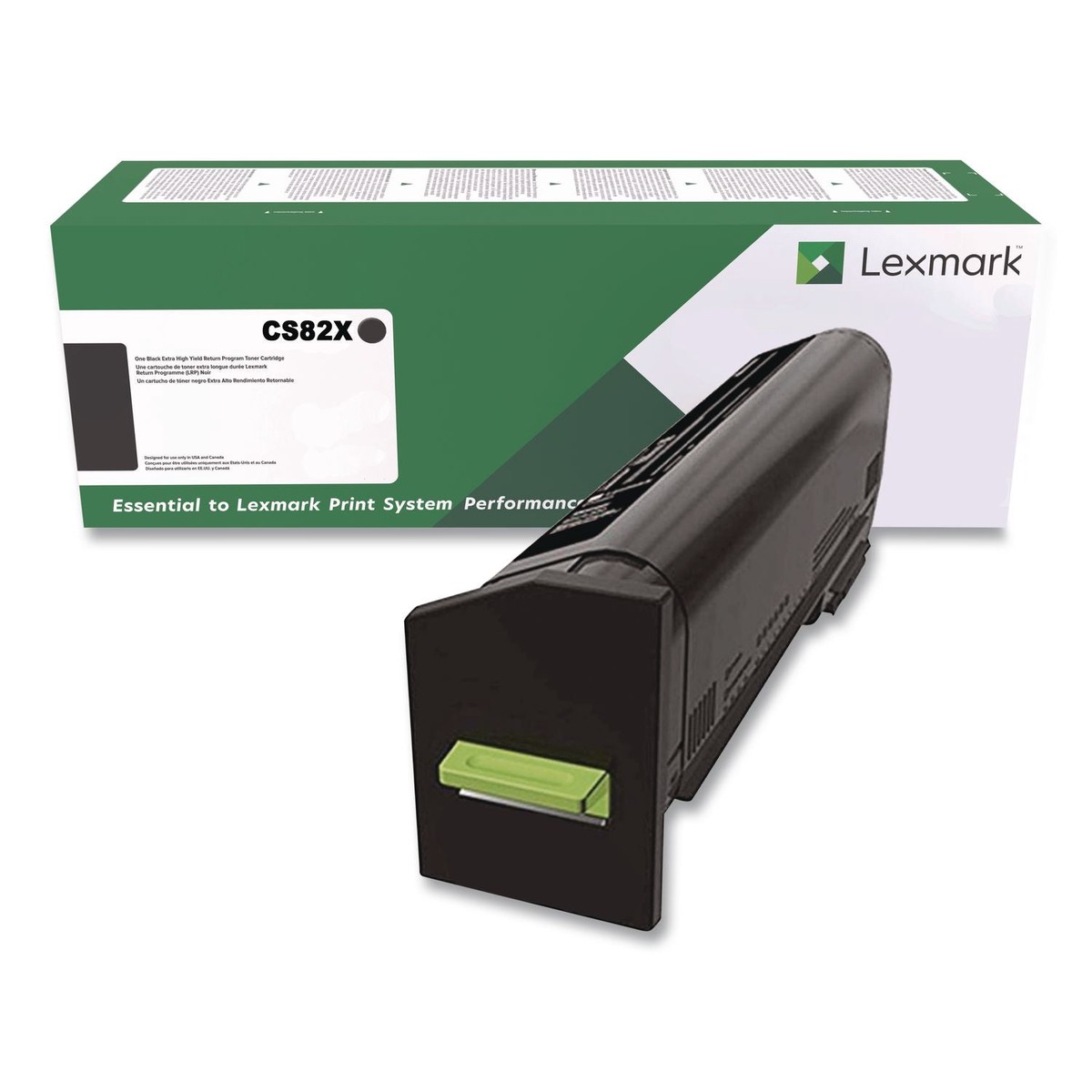 Lexmark 82K0UMG (CS82X) Return Program Extra High-Yield Toner, 55,000 Page-Yield, Magenta (LEX82K0UMG)