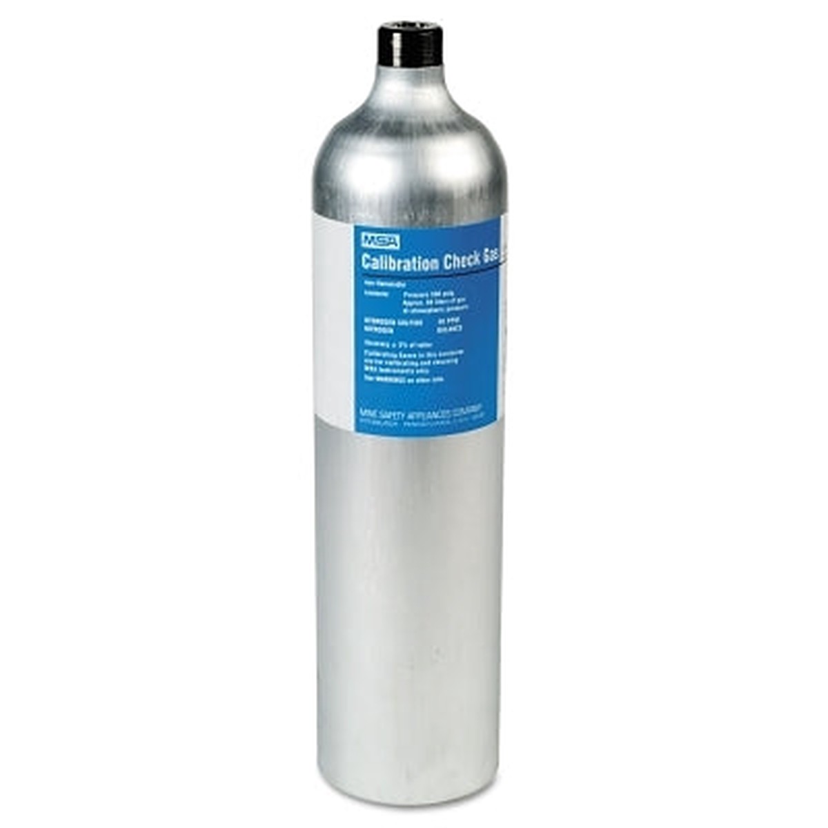 MSA Calibration Gas Cylinder, Hydrogen Sulfide 40 ppm, 58L (454-467897)