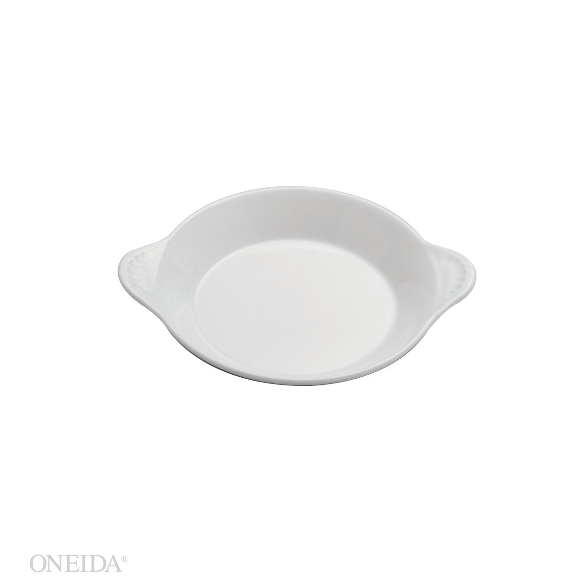 Oneida Bright White Shirred Egg Dish, 8 oz, White (24-pack) – F8010000691