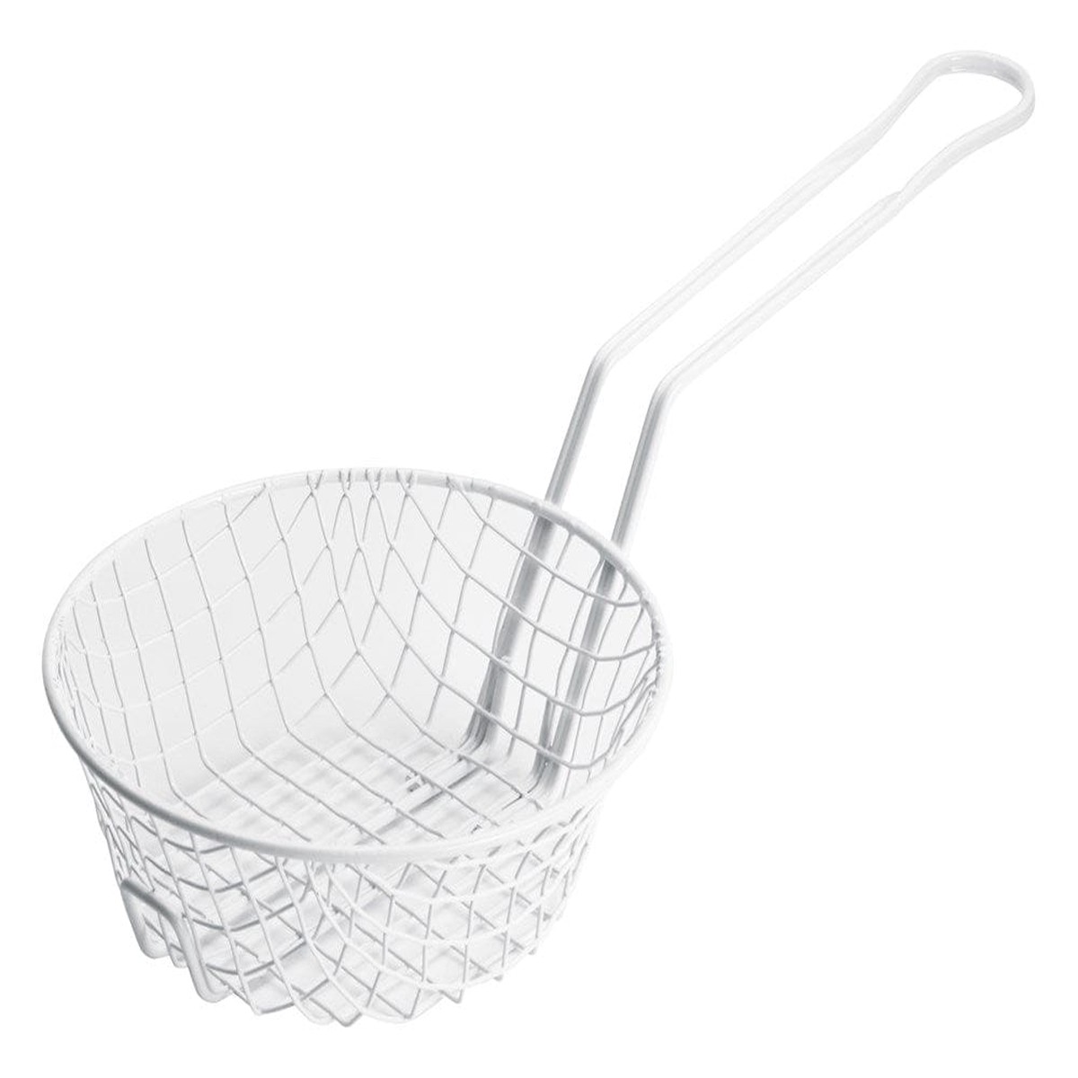 Winco MSBW-08 8 Inch Coarse Mesh Breading Basket with Non Stick Plastic Coating | Denson CFE