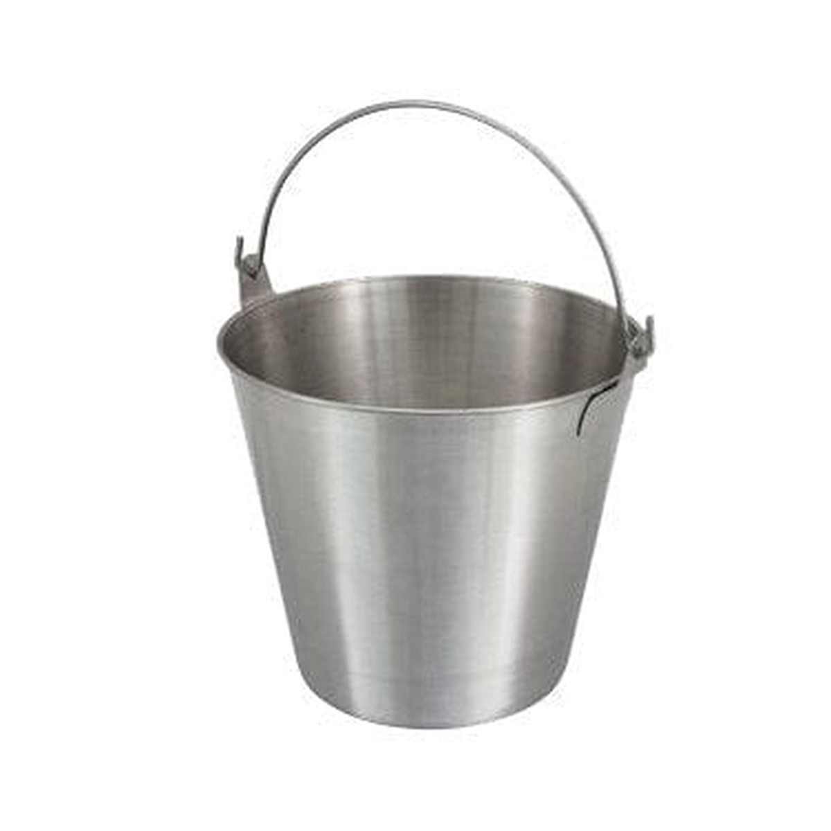 Winco UP-13 13 Quart Stainless Steel Utility Pail for Commercial Kitchens | Denson CFE