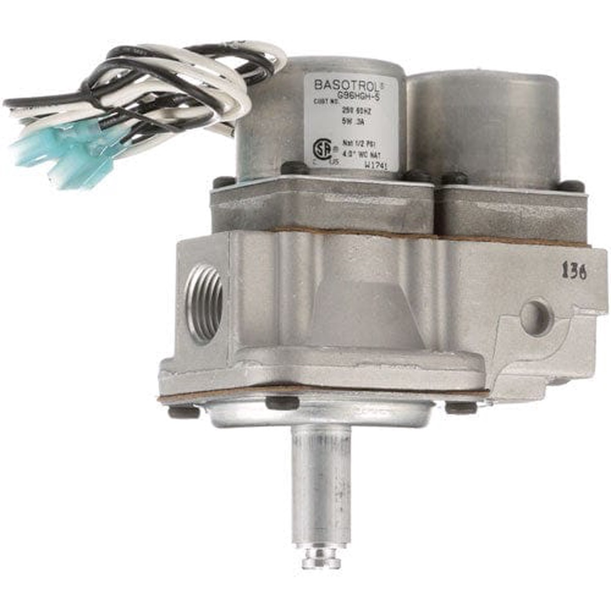 Allpoints 541081 – 1/2 in 25V Natural Gas Solenoid Valve | Denson CFE