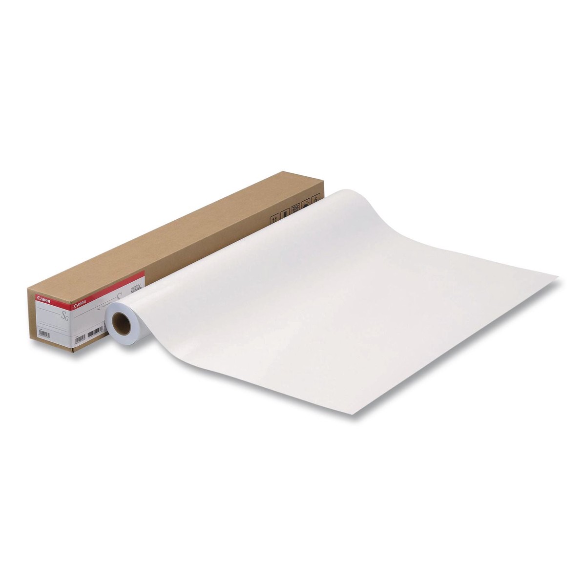 Canon Premium Gift Wrapping Paper, 3″ Core, 8 mil, 24″ x 150 ft, Semi-Gloss, White (CNM3605V26901)