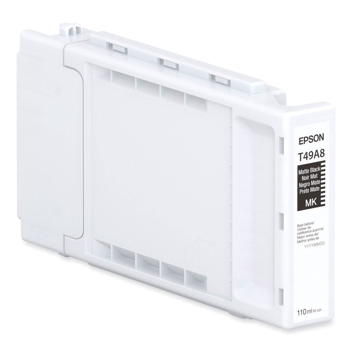 Epson T51A820 (T51A) UltraChrome XD3 High Capacity Ink, 110 mL, Matte Black (EPST51A820)