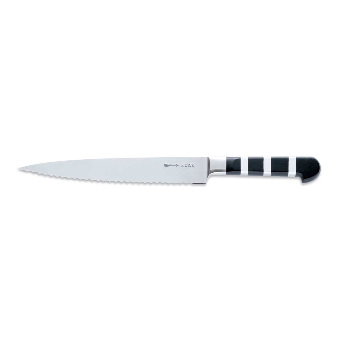 F. Dick 1905 Carving Knife, Serrated, 8.5″, Black – 8195521