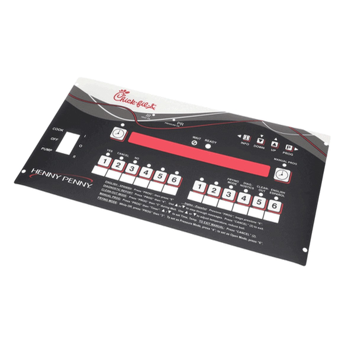 Henny Penny 168300 Hybrid Control Decal (HEN168300)