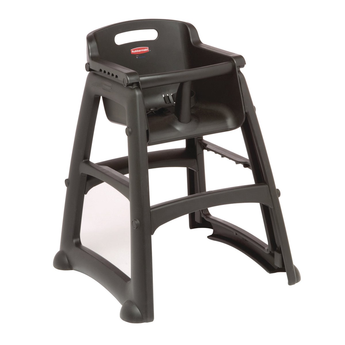 Rubbermaid Commercial Sturdy Chair Youth Seat, Assembly Required, Black (RCP781408BLA)