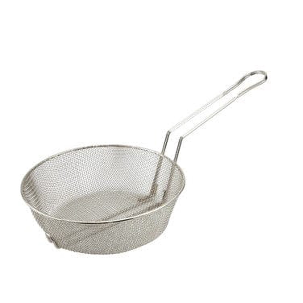 Winco MSB-10F 10 inch Culinary Basket Fine Mesh Nickel Plated Steel | Denson CFE