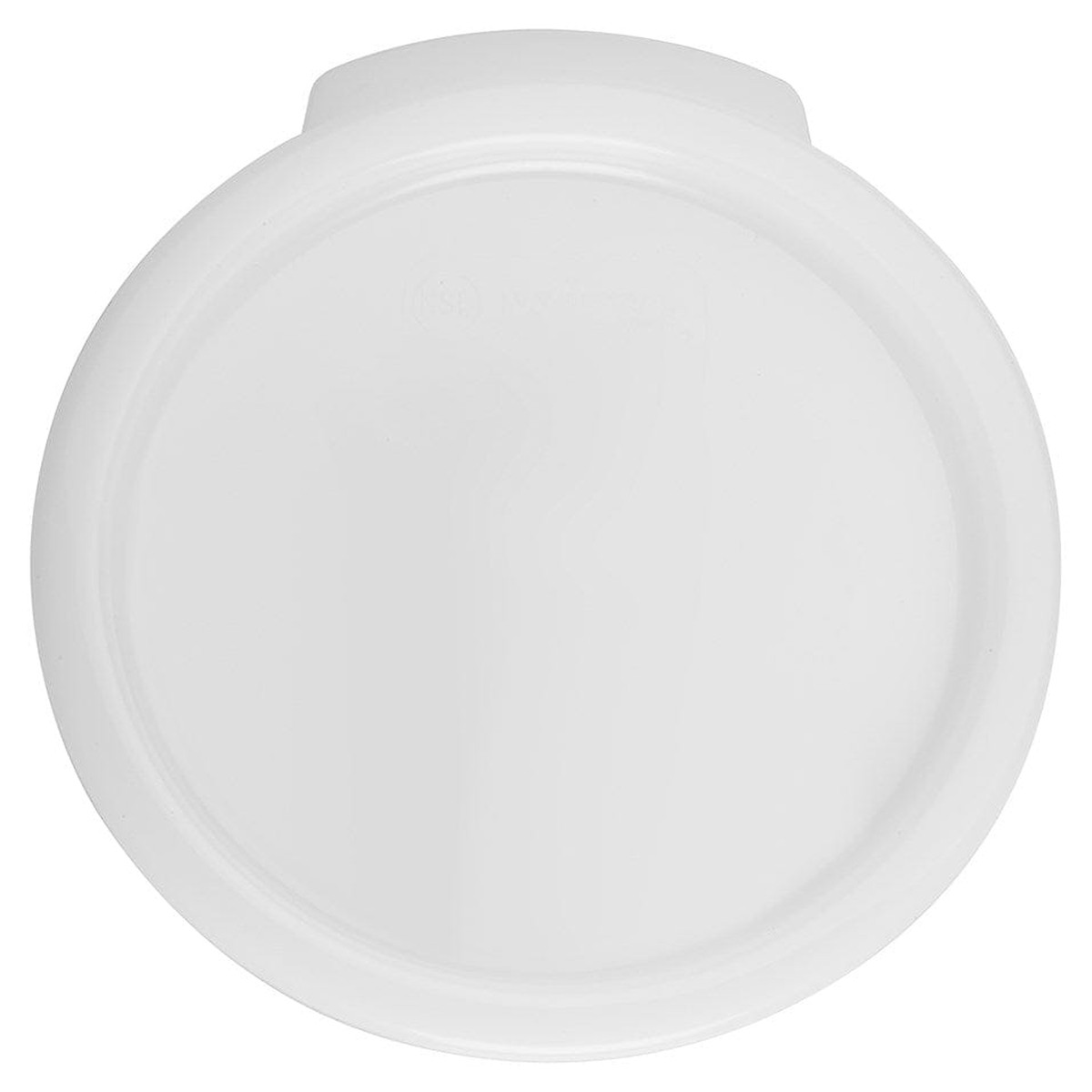 Winco PPRC-24C Cover for PPRC-2W and PPRC-4W 2 Quart and 4 Quart Round White Polypropylene | Denson CFE
