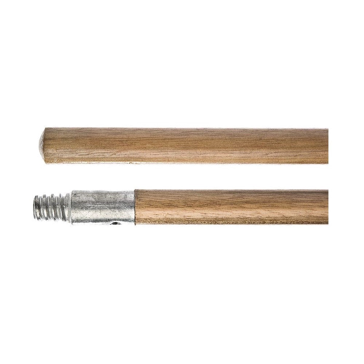 AGF 52510 Handle With Metal Threaded Tip, 15/16 in Dia x 60 in L, Hardwood, Brown | Denson CFE