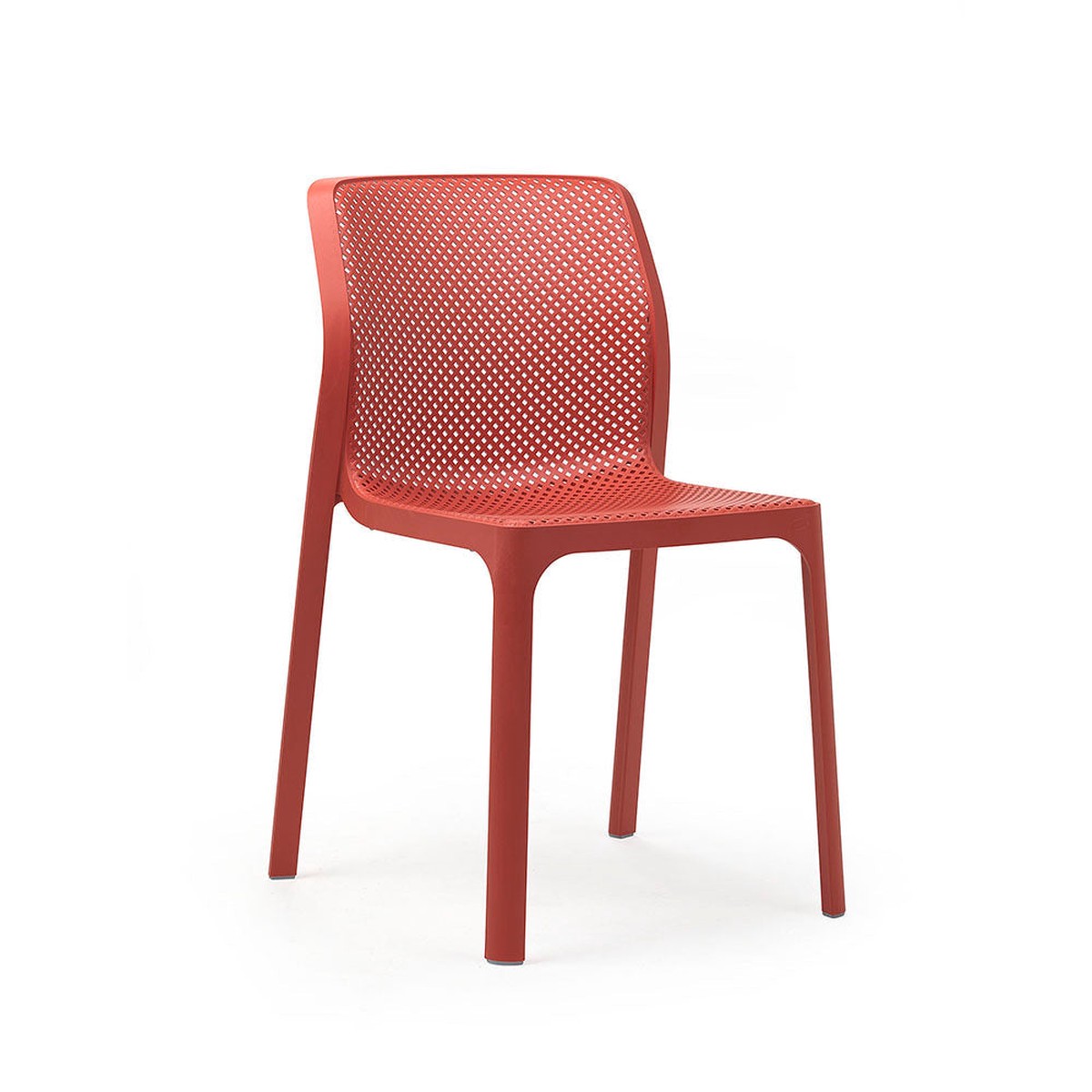 NARDI Bit Side Chair, Corallo (4-pack) – 40328.75.000