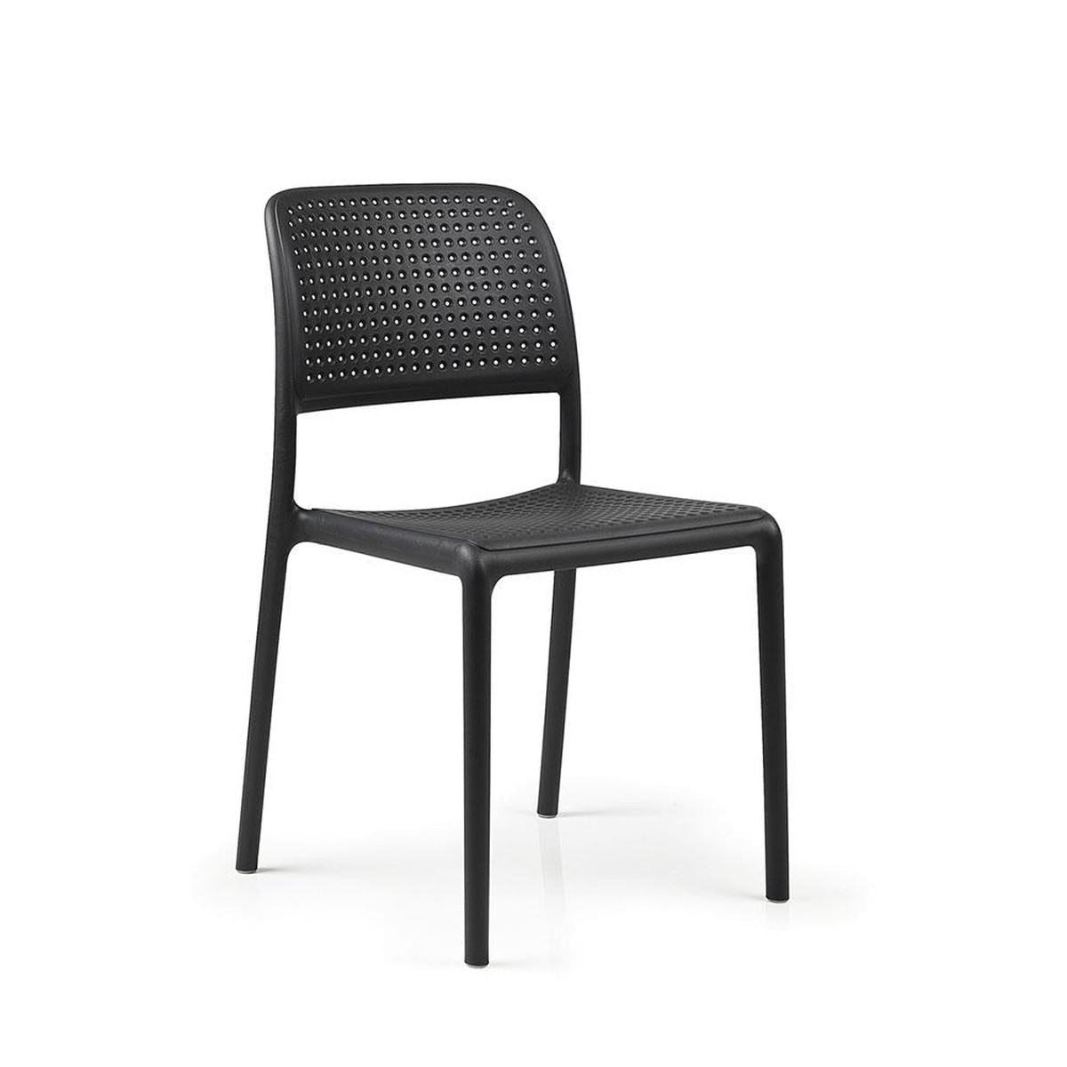 NARDI Bora Bistro Side Chair, Anthracite (4-pack) – 40243.02.000