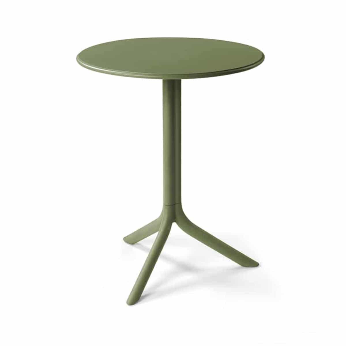 NARDI Spritz Adjustable Height Table, 24″ Round, Agave – 40058.16.000