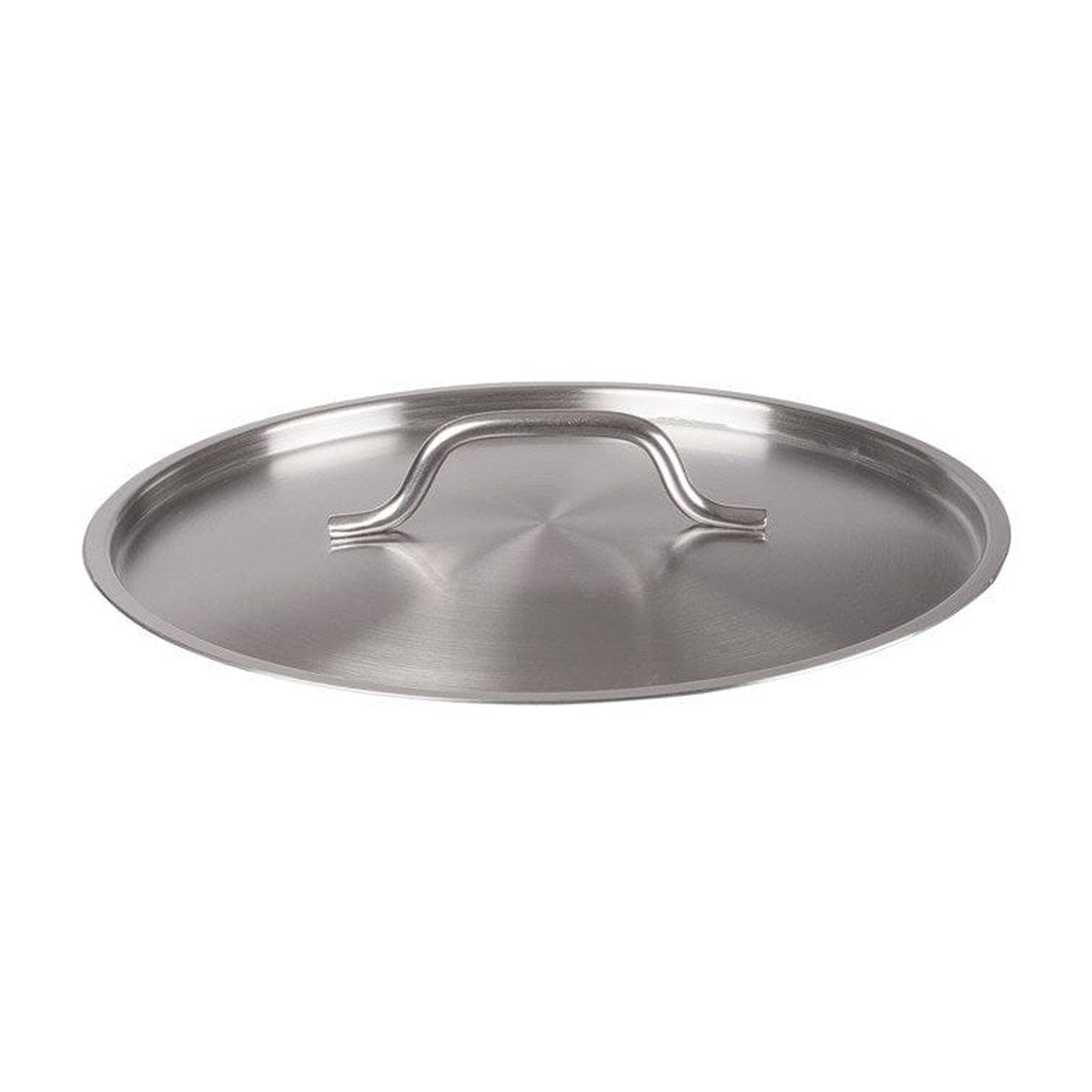 Winco SSTC-20 Cover for SST-20 SSDB-20 SSDB-20S SSLB-10 SSET-5 Round Stainless Steel with Handle | Denson CFE