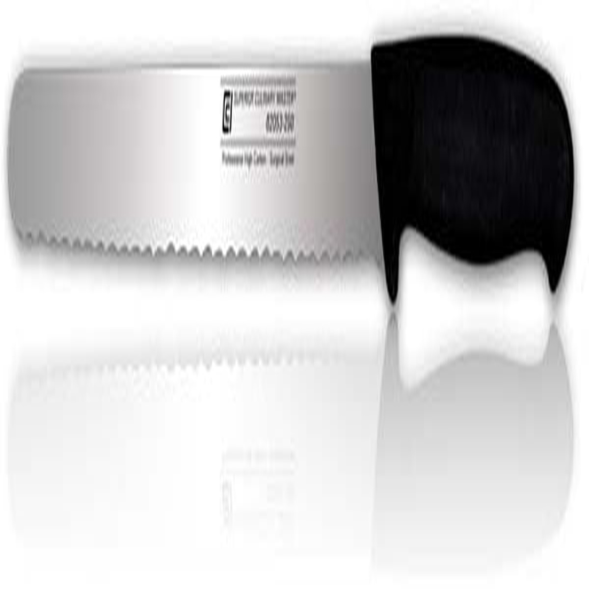Canada Cutlery Slicing Knife, Scalloped, 10″, Black – 82053-250