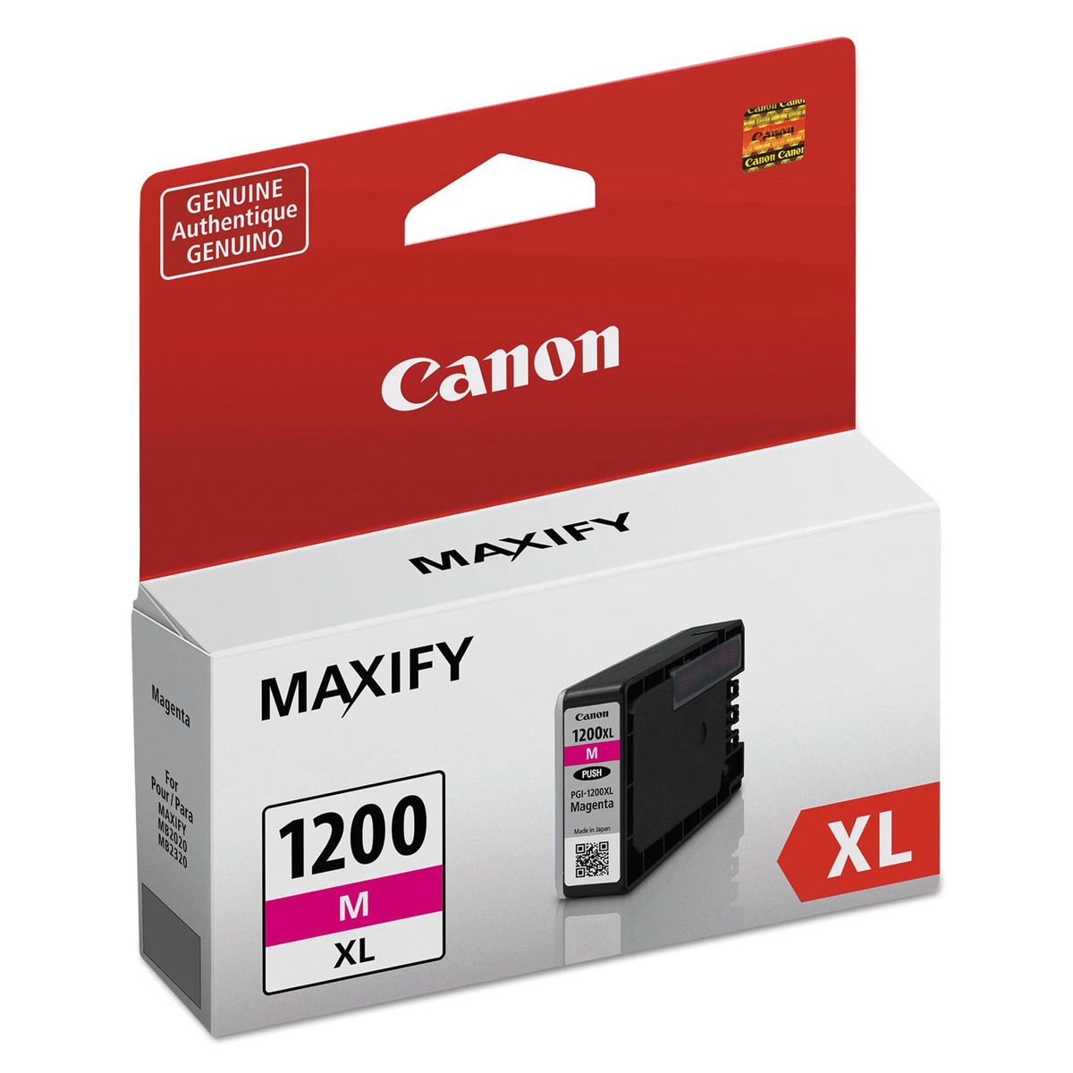 Canon 9197B001 (PGI-1200XL) High-Yield Ink, 780 Page-Yield, Magenta (CNM9197B001)