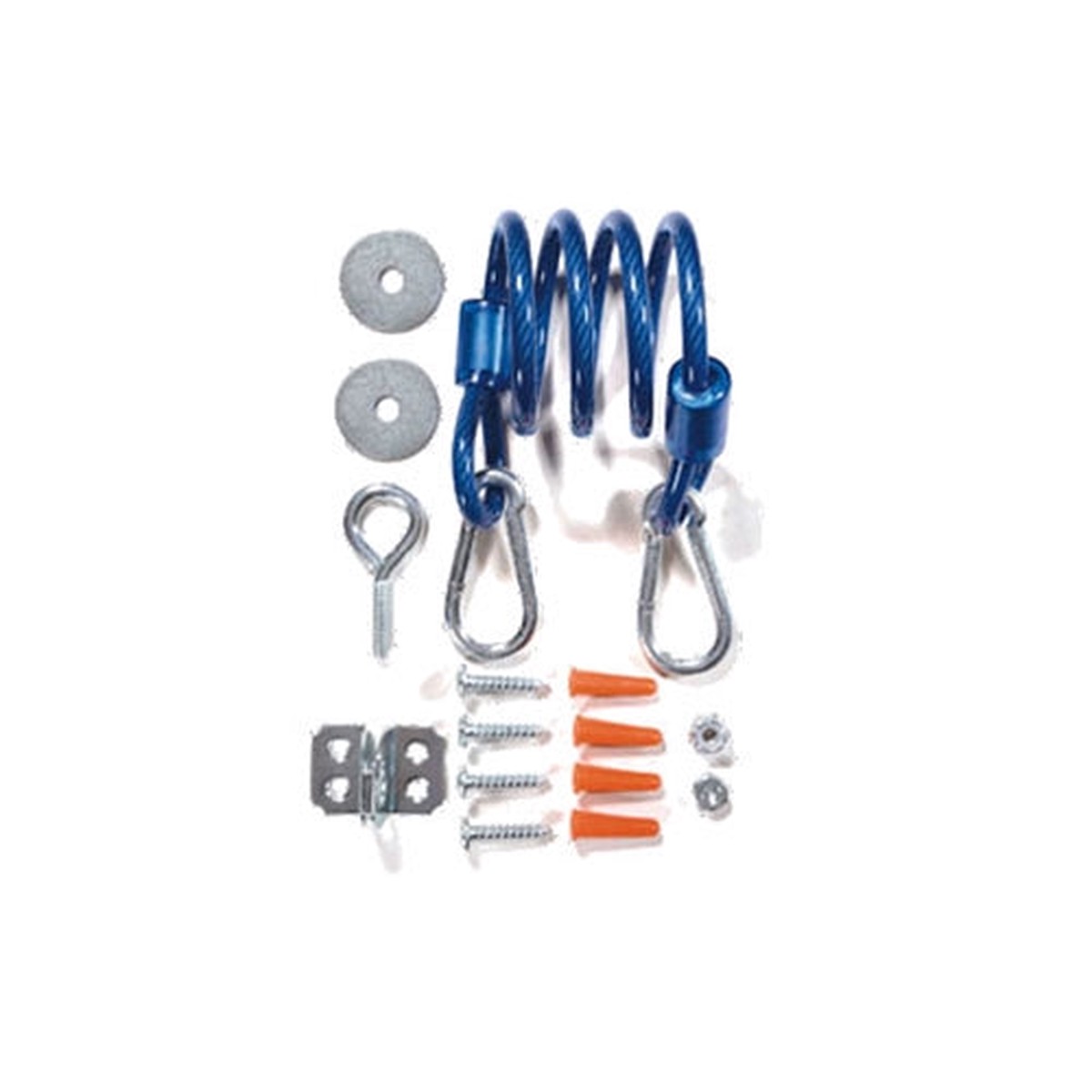 Dormont Blue Hose Gas Connector Restraining Cable Kit for 60″ Gas Hose – RDC60