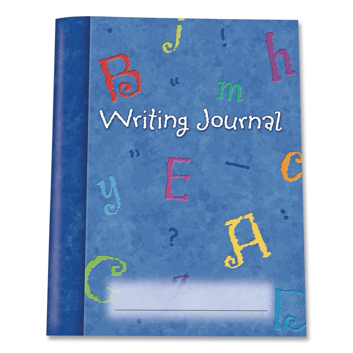 Learning Resources Writing Journals, Medium/College Rule, Blue Cover, (64) 7 x 9 Sheets, 10 Journals (LRNLER3467)