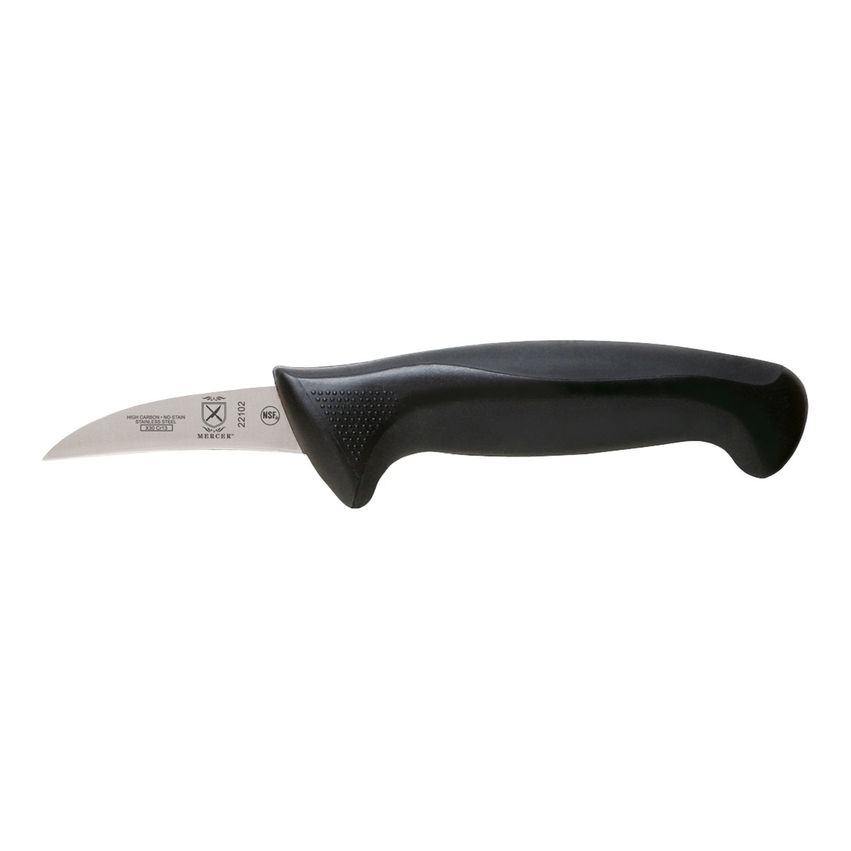 Mercer Millennia Peeling Knife, 2.5″, Black – M22102