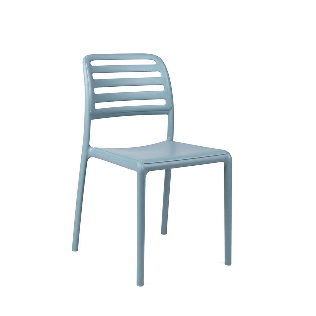 NARDI Costa Bistrot Side Chair, Celeste (4-pack) – 40245.39.000