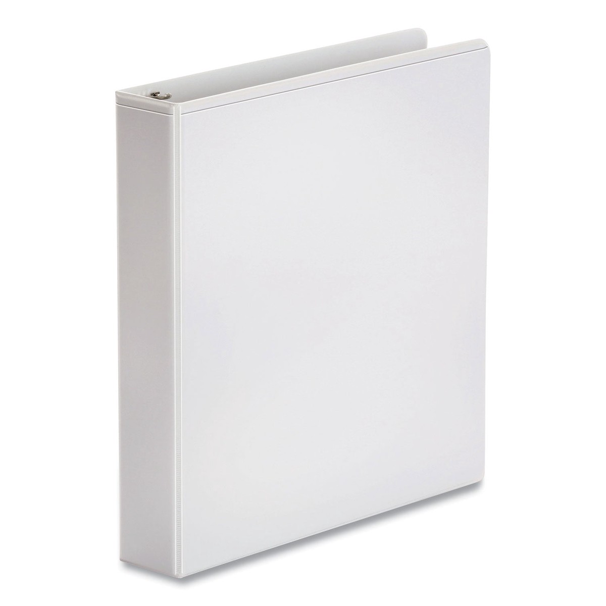 Universal Economy Round Ring View Binder, 3 Rings, 0.5″ Capacity, 11 x 8.5, White, 12/Carton (UNV20952CT)