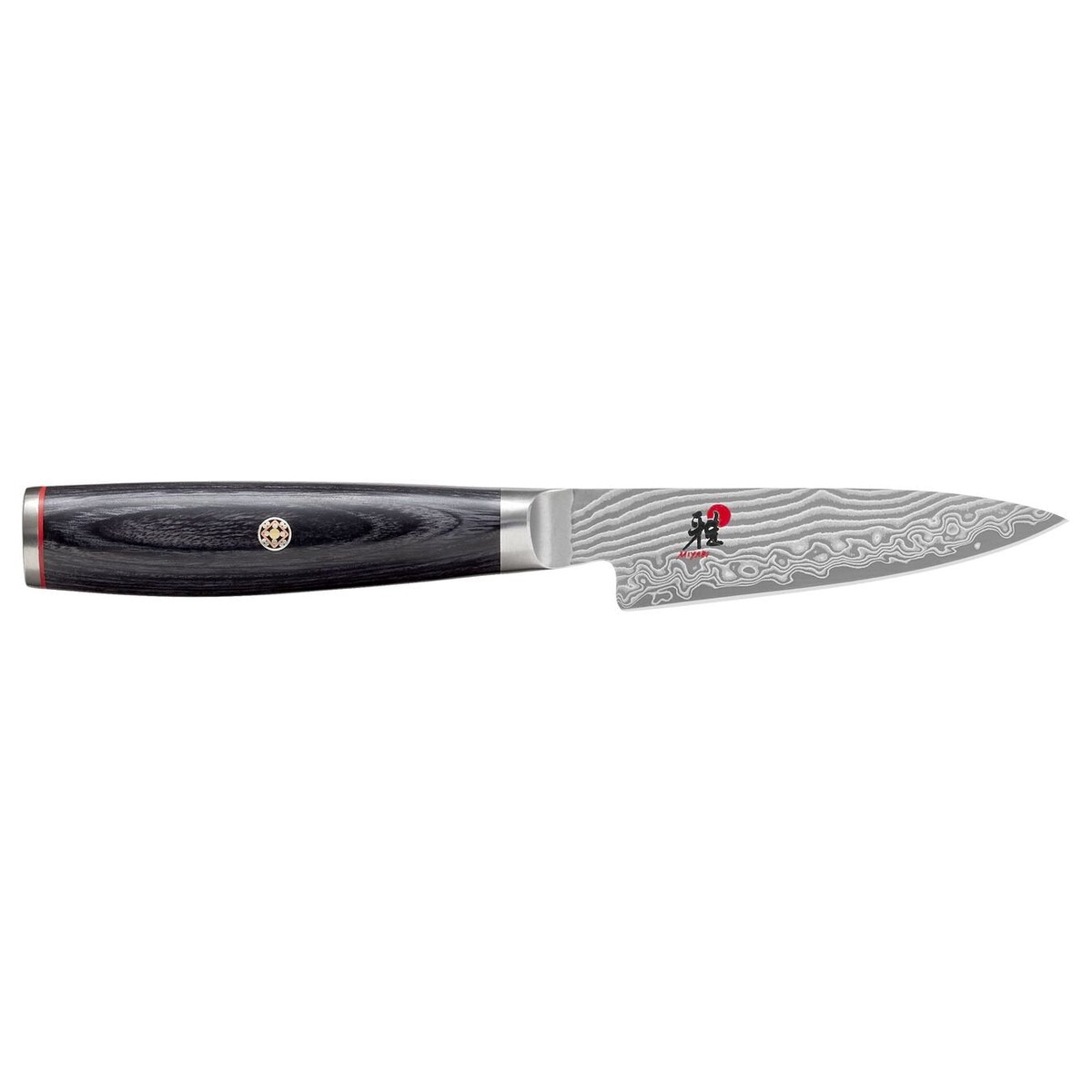 Zwilling Miyabi 5000 FC-D Shotoh Knife, 3.5", Pakka Black - 1002127