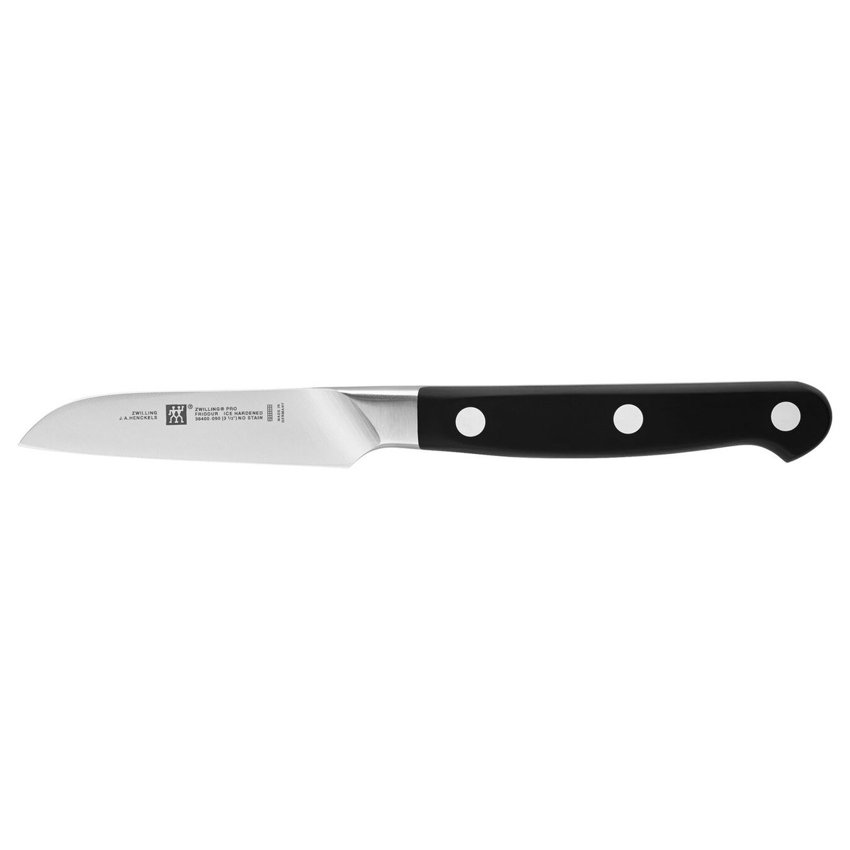 Zwilling Pro Vegetable Knife, 3.5", Black - 1002743