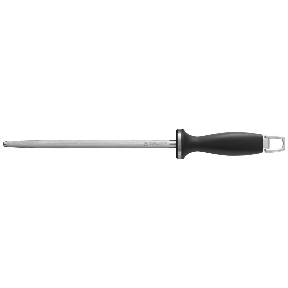 Zwilling TWIN Master Sharpening Steel, Round, 10", Black - 1022634